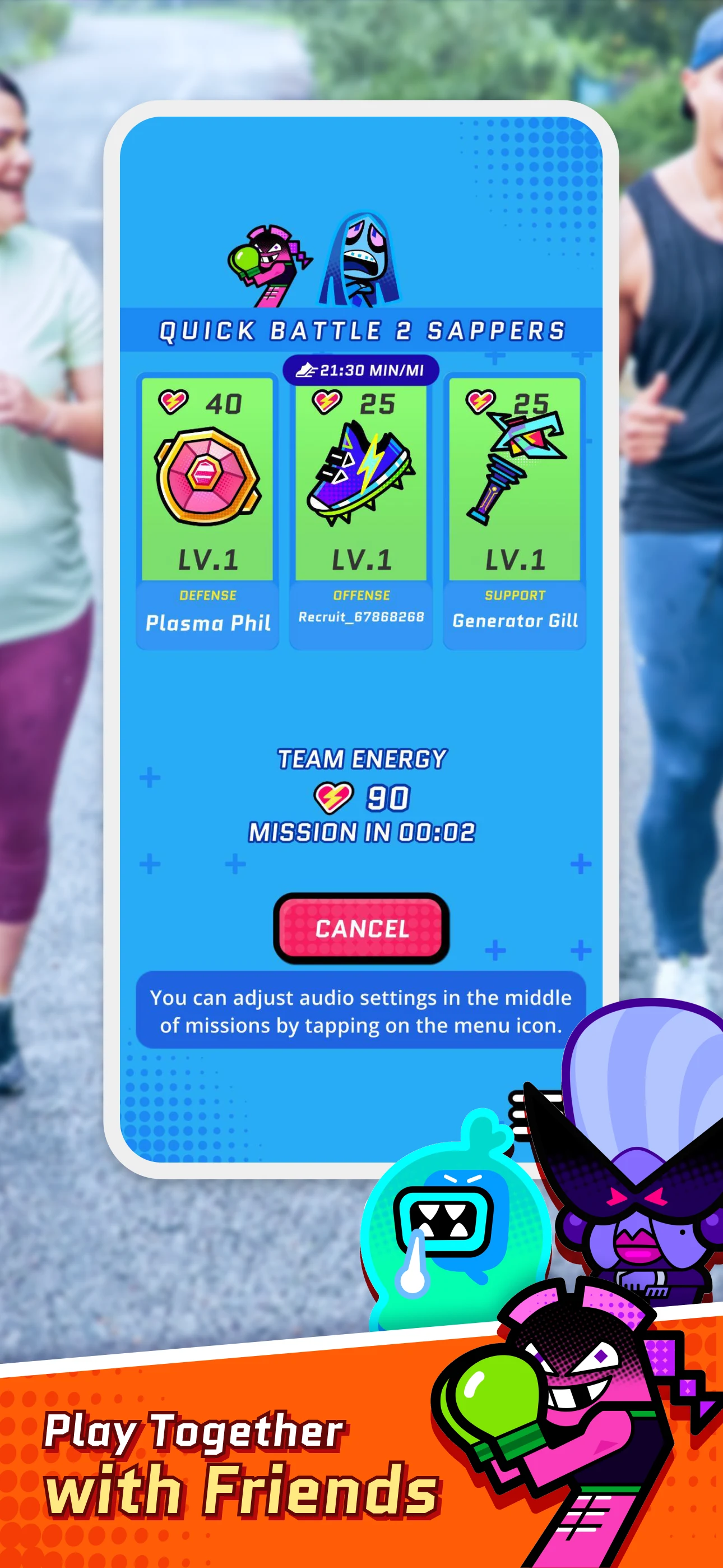 Run Legends: Make fitness fun! screenshot