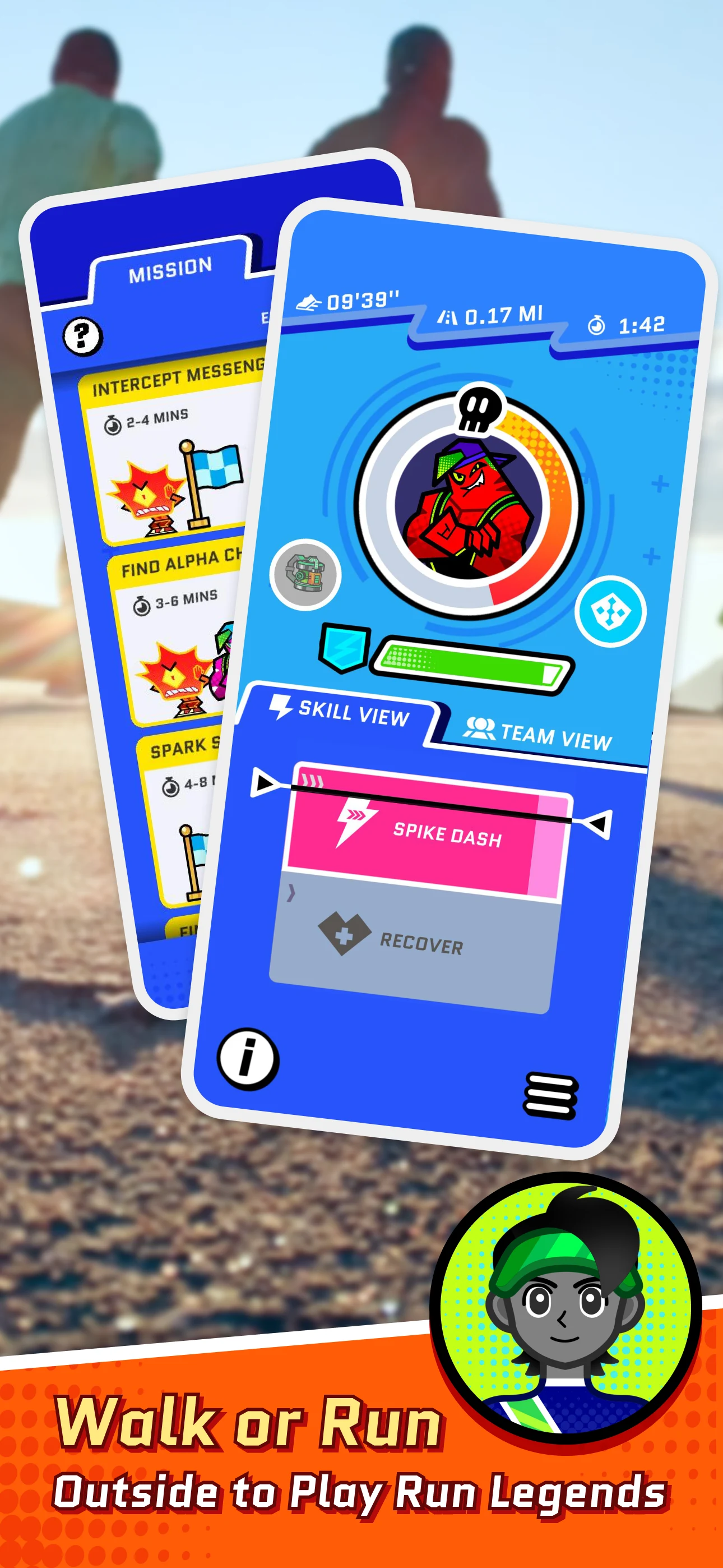 Run Legends: Make fitness fun! screenshot