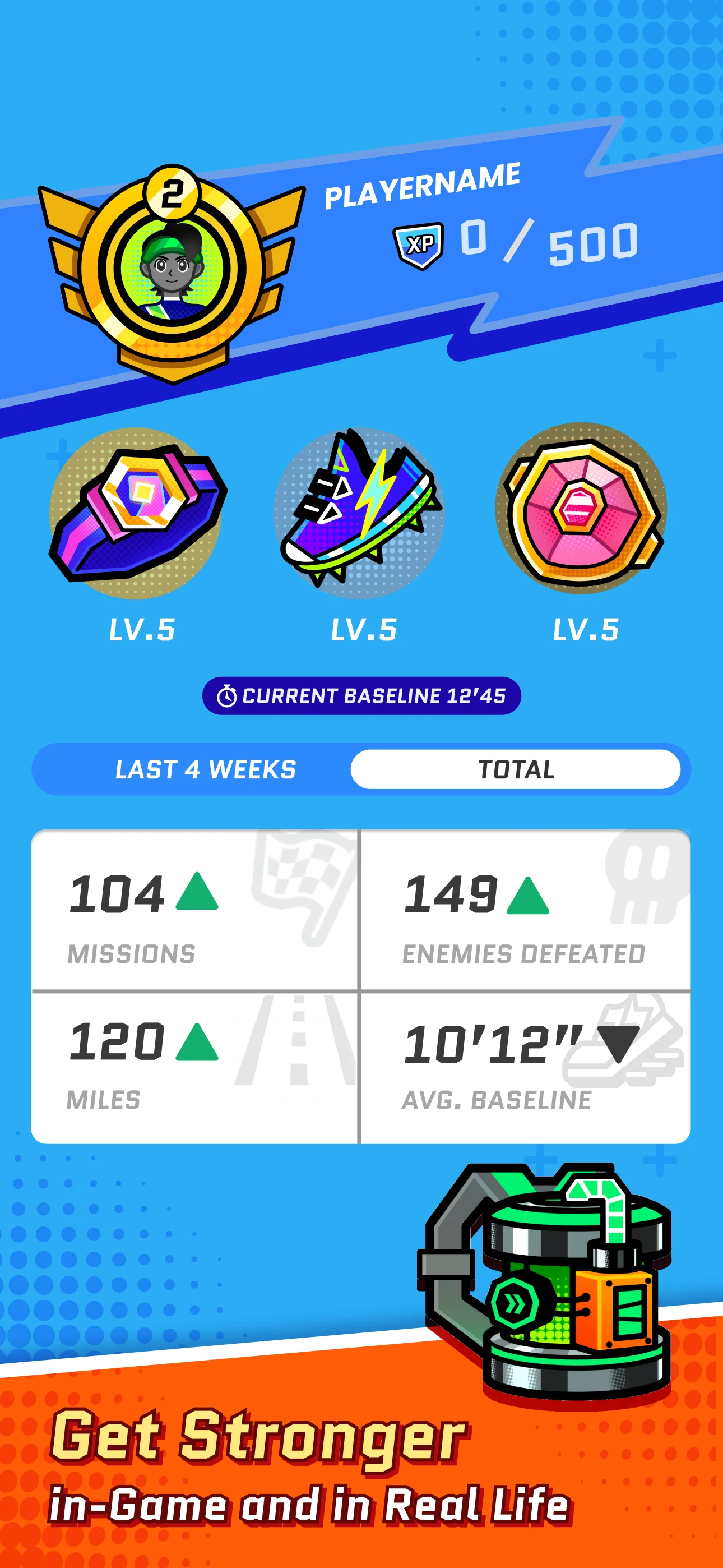 Run Legends: Make fitness fun! screenshot